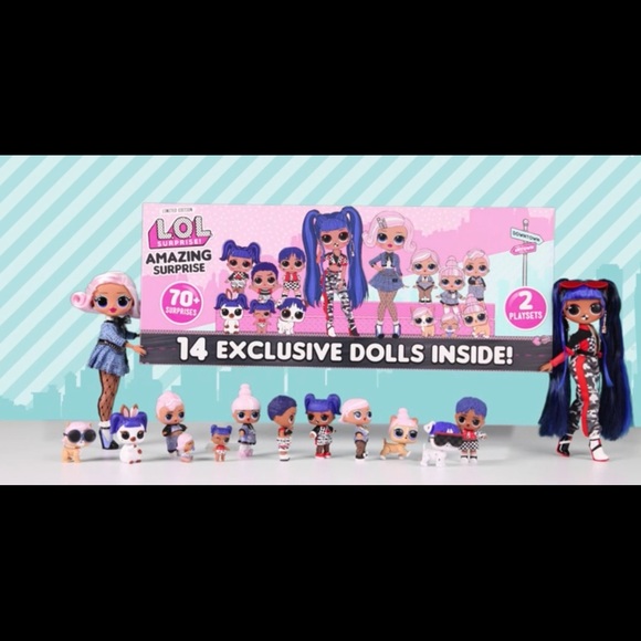 L.O.L. Surprise! Amazing Surprise with 14 Dolls 70+ Surprises & 2 Playsets LOL - Picture 6 of 10